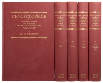 DIDEROT, Denis (1713-1784) and D’ALEMBERT, Jean-Baptiste (1...