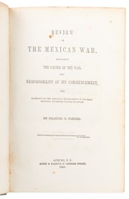 [DURYÉE, Abram (1815-1890), his copy]. PORTER, Charles T. R...