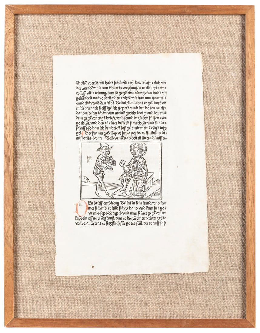 [EARLY PRINTING]. [JACOBUS DE TERAMO PALLADINUS (1349-1417)... (1 of 1)