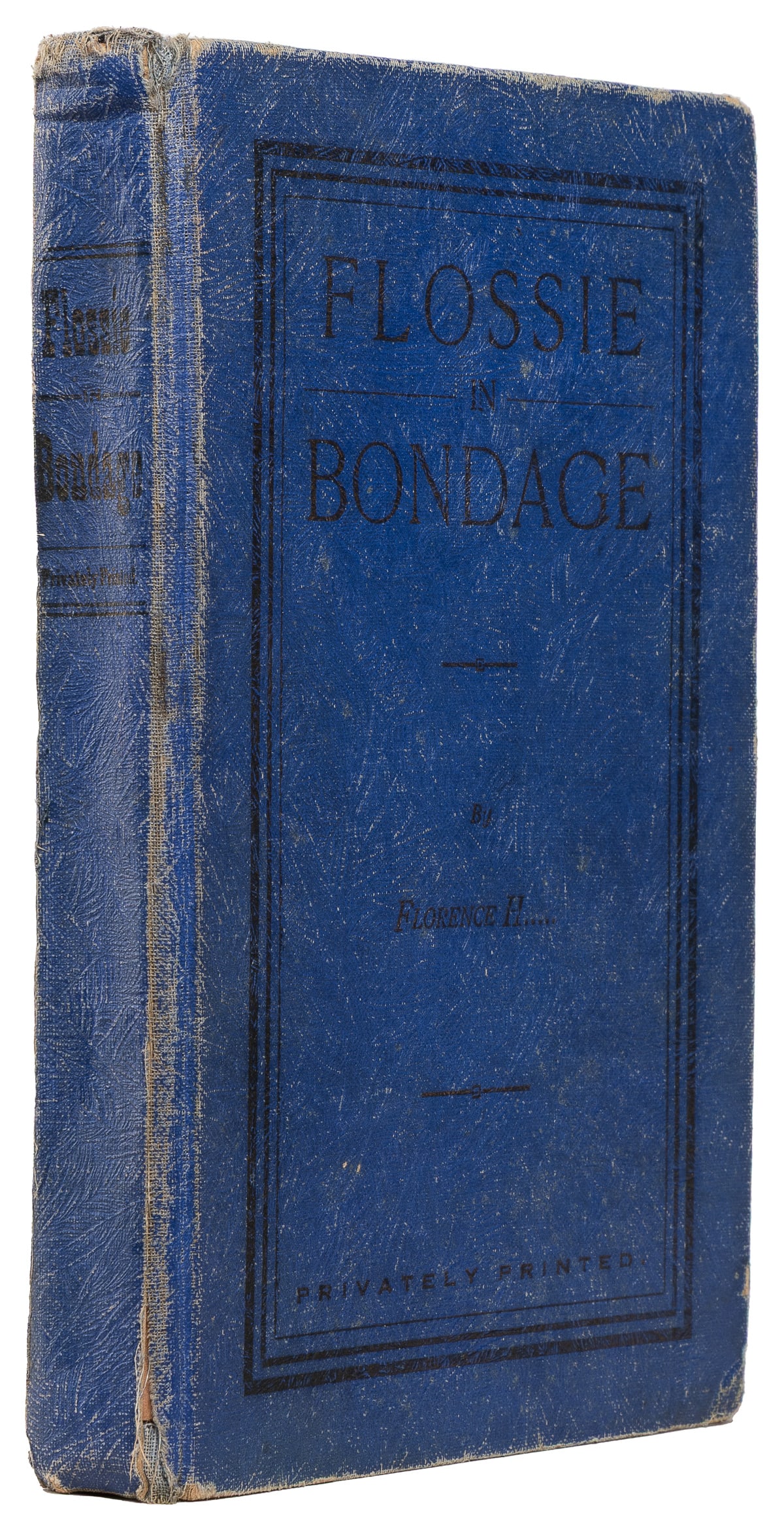 [EROTICA]. “FLORENCE H…” Flossie in Bondage. Paris: Private... (1 of 2)