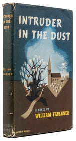 FAULKNER, William (1897-1962). Intruder in the Dust. New Yo...