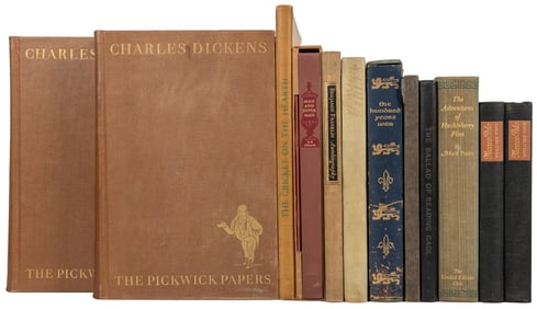 [BINDINGS & ILLUSTRATED BOOKS]. A group of 10 works from Li...