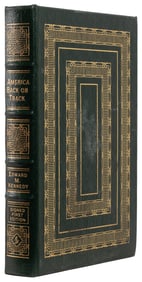 [FINE BINDINGS]. [EASTON PRESS]. KENNEDY, Edward M. (“Ted”,...