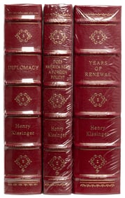 [FINE BINDINGS]. [EASTON PRESS]. KISSINGER, Dr. Henry (1923...