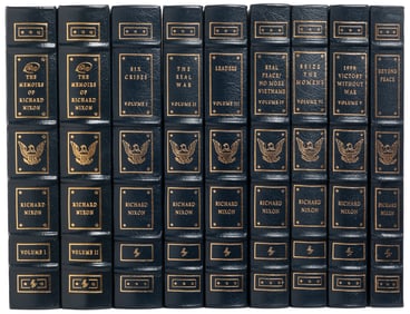 [FINE BINDINGS]. [EASTON PRESS]. NIXON, Richard M. (1913-19...