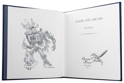 [FINE PRESS BOOKS]. [CHARNEL HOUSE]. POWERS, Tim (b. 1952)....