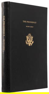[FINE PRESS BOOKS]. [THORNWILLOW PRESS]. SIDEY, Hugh (1927-...: [FINE PRESS BOOKS]. [THORNWILLOW PRESS]. SIDEY, Hugh (1927-2005). The Presidency. West Stockbridge & New York: Thornwillow Press, 1991. 8vo. [137], [7, blank] pp. Publisher&#8217;s deluxe binding of f
