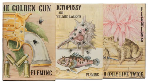 FLEMING, Ian (1908-1964). Trio of First Edition James Bond ...