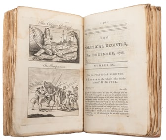 [FRANKLIN, Benjamin (1706-1790), attributed to]. [ALMON, Jo...