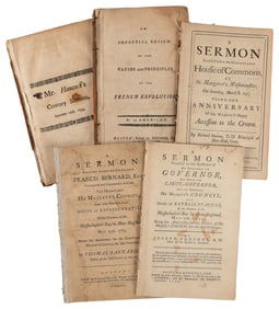 Group of 5 Offprints or Extracts of 18th and 19th Century A...