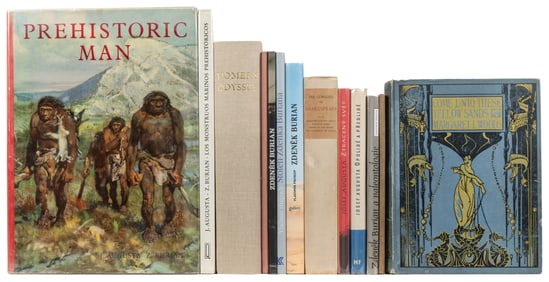 Group of Nearly 40 Illustrated Books or Art Reference Books...