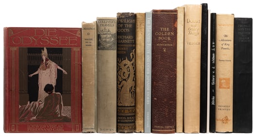 Group of Nearly 35 Illustrated Books or Art Reference Books...