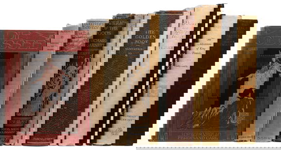Group of Nearly 35 Illustrated Books or Art Reference Books...: Group of Nearly 35 Illustrated Books or Art Reference Books. [V.p., 20th - 21st centuries]. 8vos and 4tos. Publisher&#8217;s bindings (wrappers or hardcovers), most hardcovers with dust jackets (some