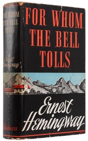 HEMINGWAY, Ernest (1899-1961). For Whom the Bell Tolls. New...