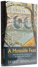 HEMINGWAY, Ernest (1899-1961). A Moveable Feast. New York: ...