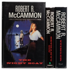 MCCAMMON, Robert R. (b. 1952). Trio of First English Hardco...