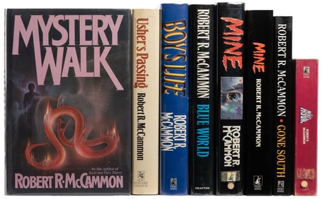 MCCAMMON, Robert R. (b. 1952). Group of 9 First Trade Editi...