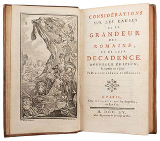 [MONTESQUIEU, Baron Charles-Louis de Secondat (1689-1755)]....