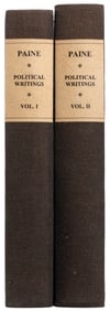 PAINE, Thomas (1737-1809). The Political Writings of Thomas...