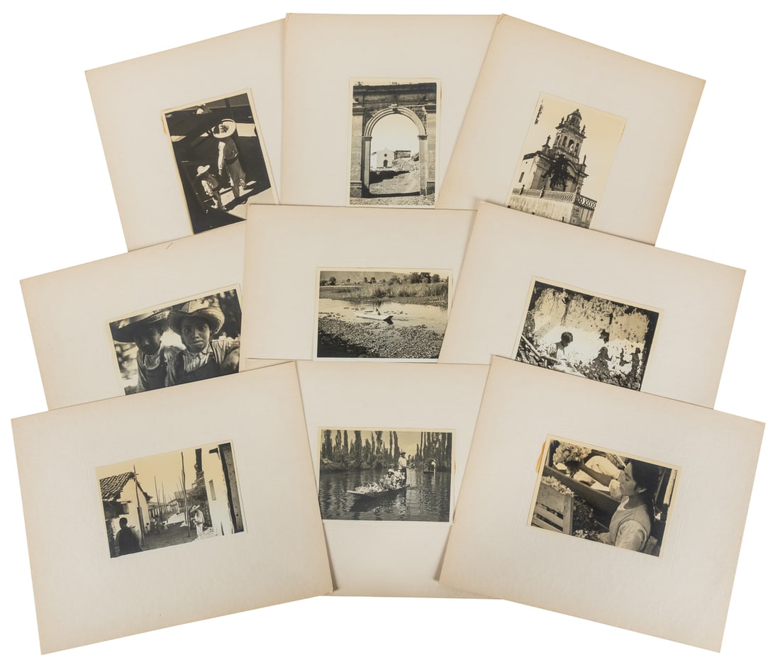 [PHOTOGRAPHY]. [MEXICO]. Archive of Over 100 Black and Whit... (1 of 2)