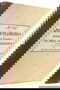 [PLAYING CARDS]. BREITKOPF, Johann Gottlob Immanuel (1719-1...: [PLAYING CARDS]. BREITKOPF, Johann Gottlob Immanuel (1719-1794). Versuch, den Ursprung der Spielkarten. Die Einfuhrung des Leinenpapieres und Der Anfang der Holzschneidekunst in Europa… Erster T