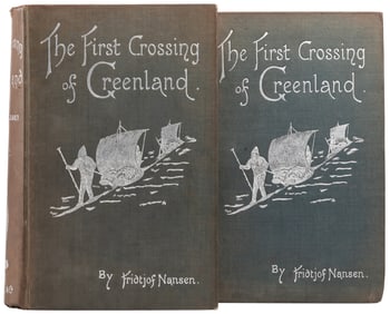 [POLAR EXPLORATION]. NANSEN, Fridtjof (1861-1930). The Firs...
