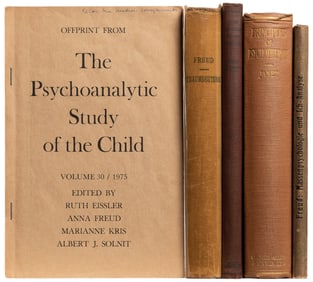 [PSYCHOANALYSIS]. [FREUD, Sigmund (1856-1939), et al.] Grou...