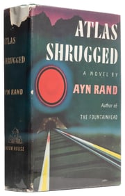 RAND, Ayn (1905-1982). Atlas Shrugged. New York: Random Hou...