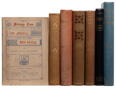 STEVENSON, Robert Louis (1850-1894). Group of 7 First or Ea...
