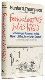 THOMPSON, Hunter S. (1937-2005). Fear and Loathing in Las V...