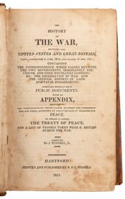 [WAR OF 1812]. RUSSELL, J. Jr. The History of the War, Betw...