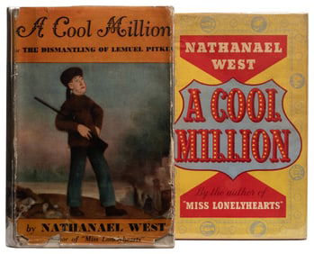 WEST, Nathanael (1903-1940). 2 First Editions of A Cool Mil...