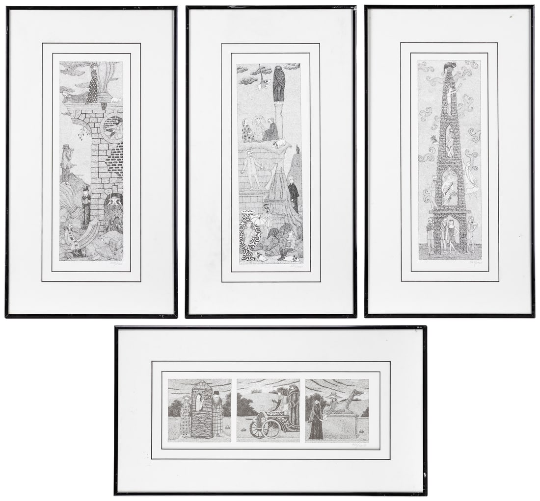 GOREY, Edward (1925-2000). Group of 4 Unsigned Limited Edit... (1 of 5)