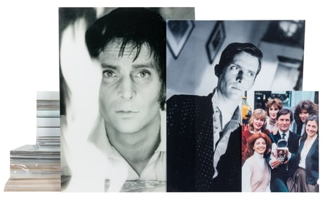[BRETT, Jeremy (1933-1995), subject]. Large Group of Photog...
