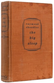 CHANDLER, Raymond (1888-1959). The Big Sleep. New York: Alf...