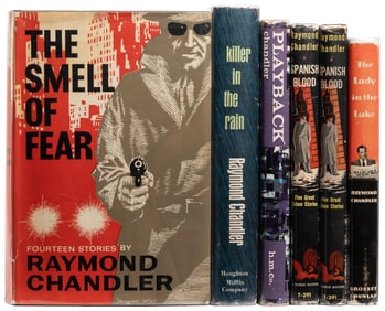CHANDLER, Raymond (1888-1959). Group of 6 First and Early E...