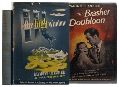 CHANDLER, Raymond (1888-1959). Trio of Three Different Vers...