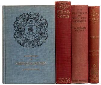 DOYLE, Sir Arthur Conan (1859-1930). Group of 4 First or Ea...