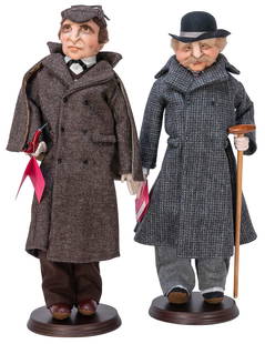 [DOYLE, Arthur Conan (1859-1930), association]. DOLLS OR FI...: [DOYLE, Arthur Conan (1859-1930), association]. DOLLS OR FIGURINES, including: an original pair of &#8220;Murphy Dolls&#8221; of Sherlock Holmes and Dr. Watson. [Long Valley: Murphy Doll Company, 1980