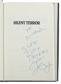 ELLROY, James (b. 1948). Silent Terror. Los Angeles: Blood ...