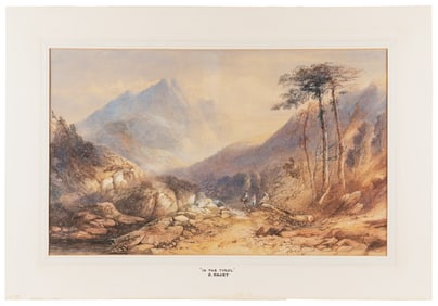 PAGET, Sidney (British, 1860-1908). In the Tyrol. [19th cen...