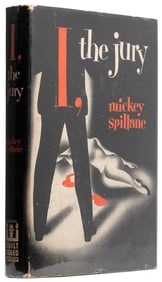 SPILLANE, Mickey (1918-2006). I, the Jury. New York: E. P. Dutton & Co., Inc., 1947.