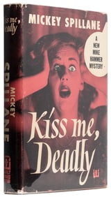 SPILLANE, Mickey (1918-2006). Kiss Me, Deadly. New York: E. P. Dutton & Co., Inc., 1952.