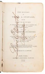 [TRUE CRIME]. HOWARD, H. R. The History of Virgil A. Stewar...
