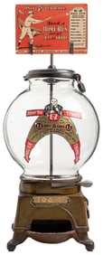 Ad-Lee Novelty Co. E-Z 5 Cent Gum Vendor / Trade Stimulator...