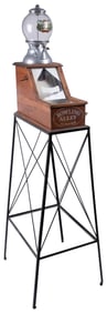 Bluebird Bowling Alley Gum Vendor / Trade Stimulator. Alumi...