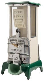 Brice Williams 1 or 5 Cent Nut Vending Machine. Kokomo, IN:...