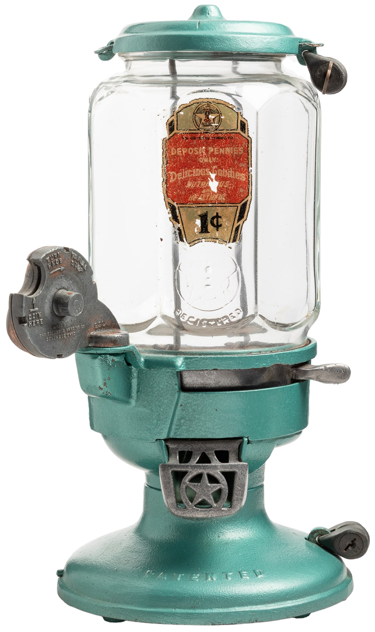 Columbus Model A 1 Cent Peanut Vendor. Circa 1920s-30s. Cas... (1 of 1)