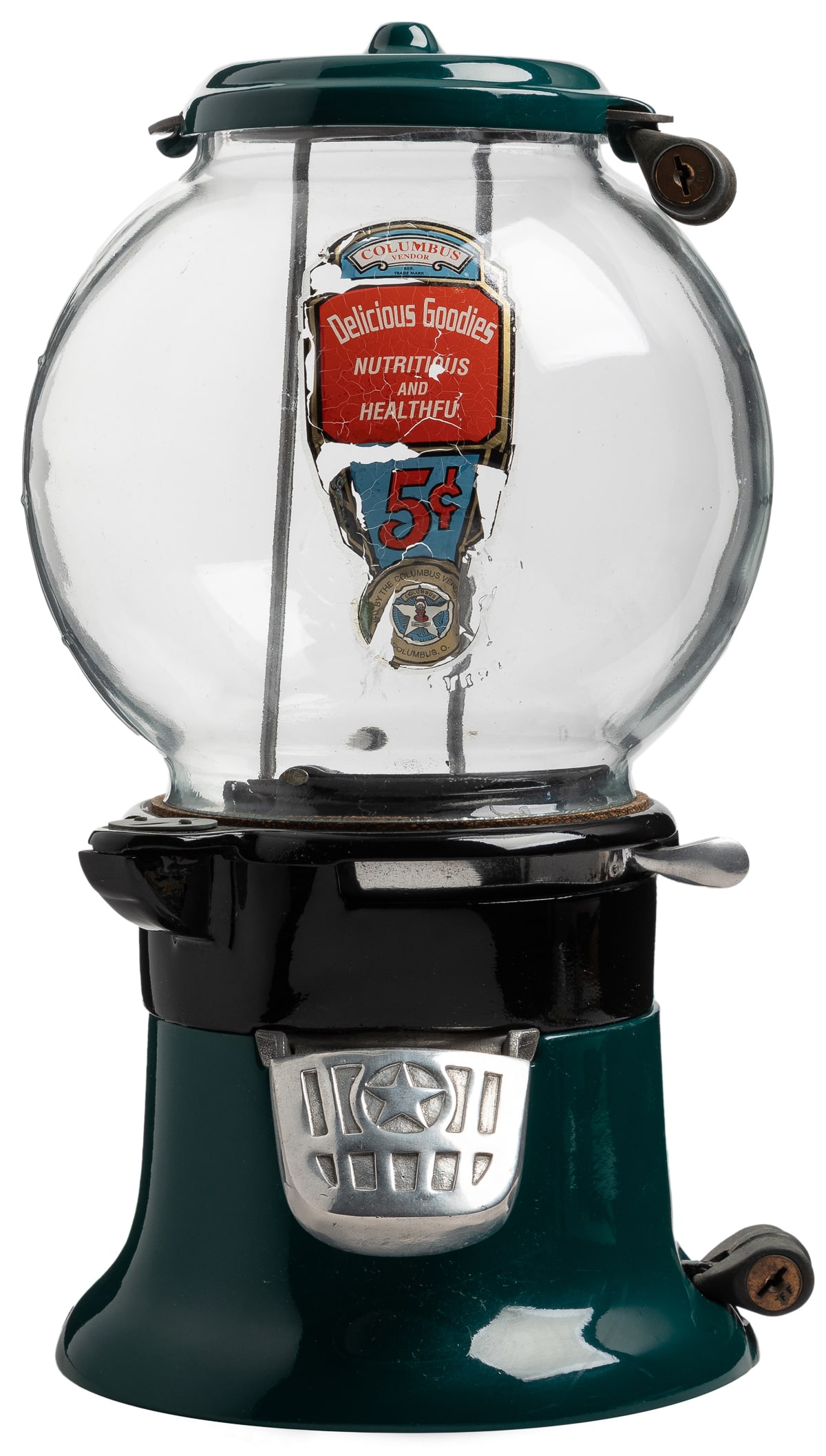 Columbus Model MB 5 Cent Vending Machine. Columbus Vending,... (1 of 1)