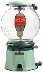 Columbus Model 34 Five Cent Gumball Machine. Columbus Vendi...
